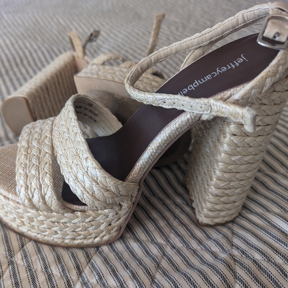 Jeffrey Campbell Yawl Platform Heeled Sandal - Picture 3 of 15